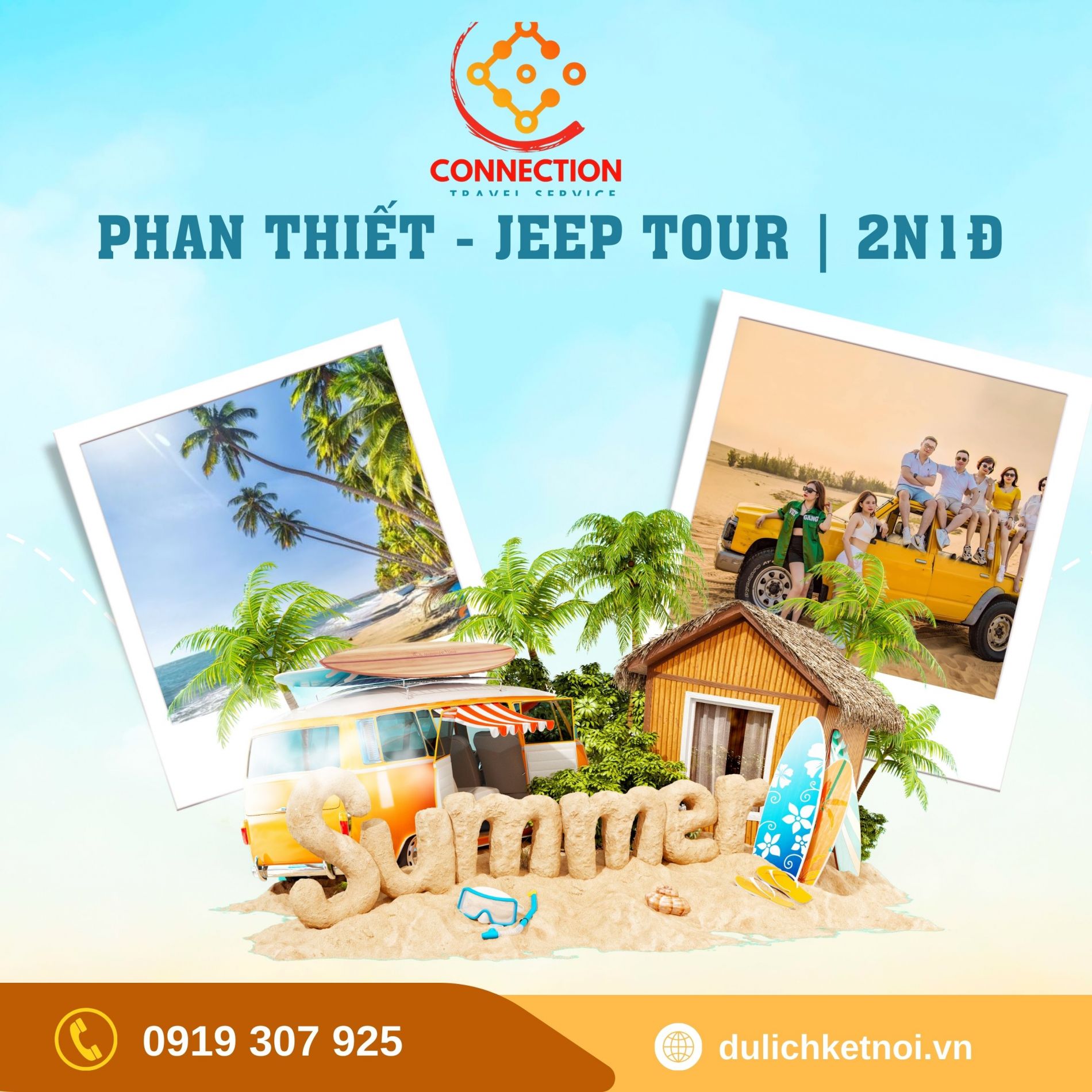 Tour HCM | Mũi Né | Jeep Tour | 2N1Đ