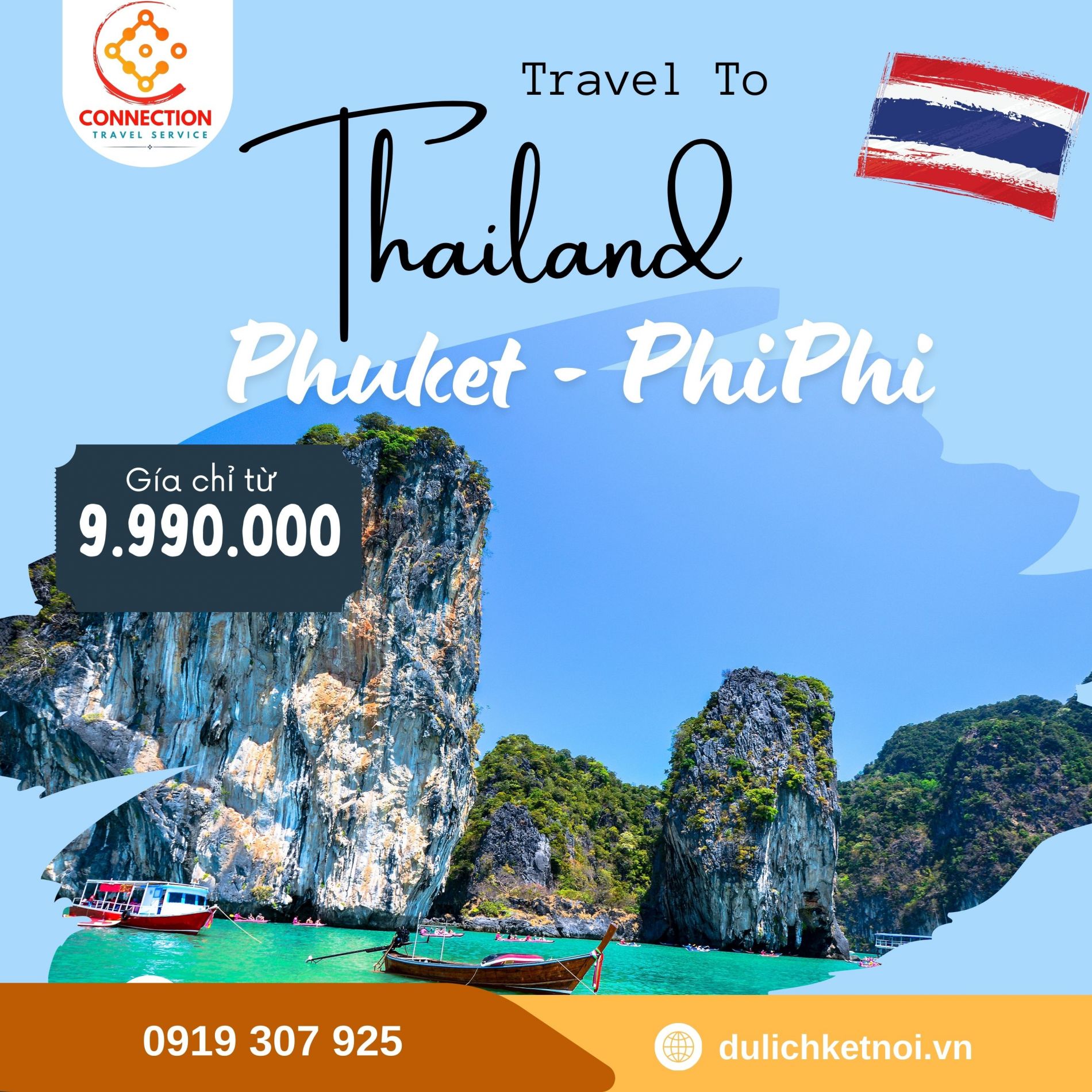 Tour Thailand: Thiên Đường Biển Phuket | Đảo Phi Phi | 4N3Đ